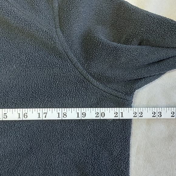 Northern Reflections Fleece Black Zip up Sweater Light Weight Jacket, large - Picture 9 of 10